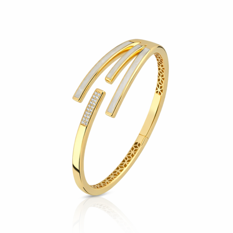 Mirora Altın Sedef Kelepçe