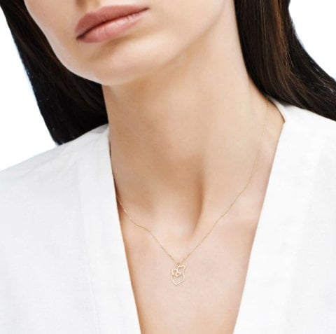 Anne Çocuk Altın Kolye