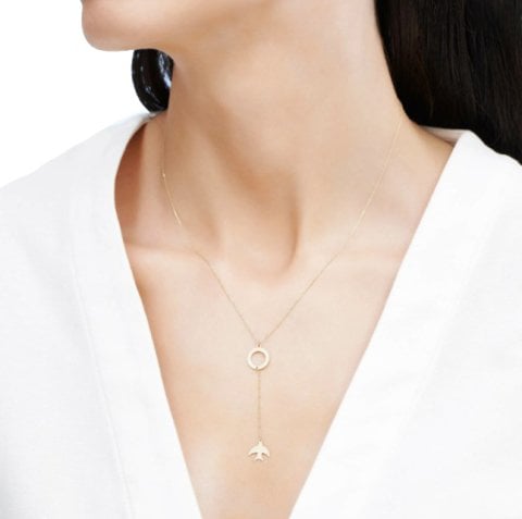 Altın Kırlangıç Kolye