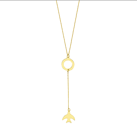 Altın Kırlangıç Kolye