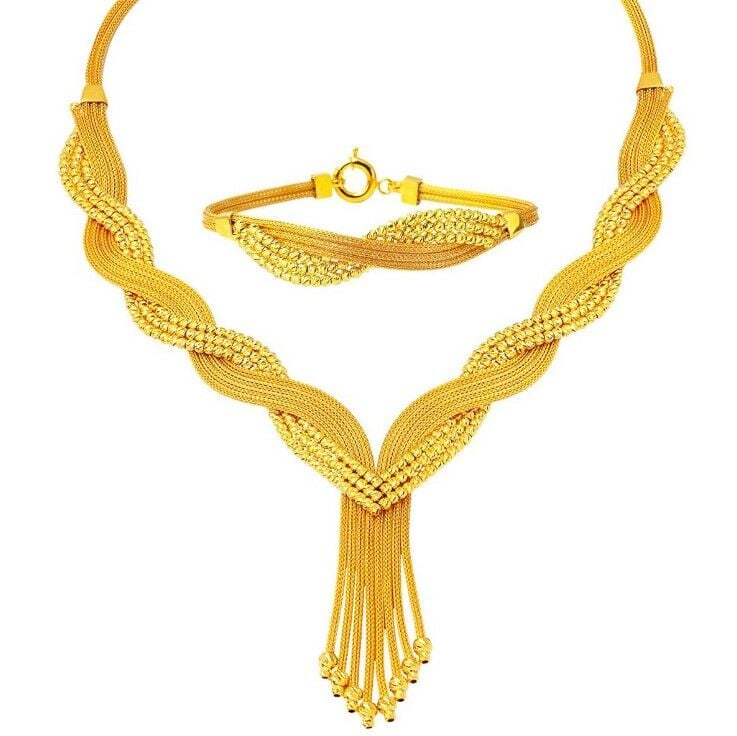 Örgülü Altın  Set