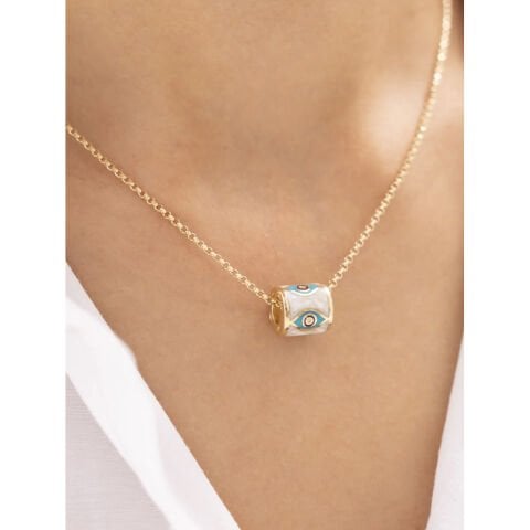 Fortuna Altın Sedef Mineli Kolye