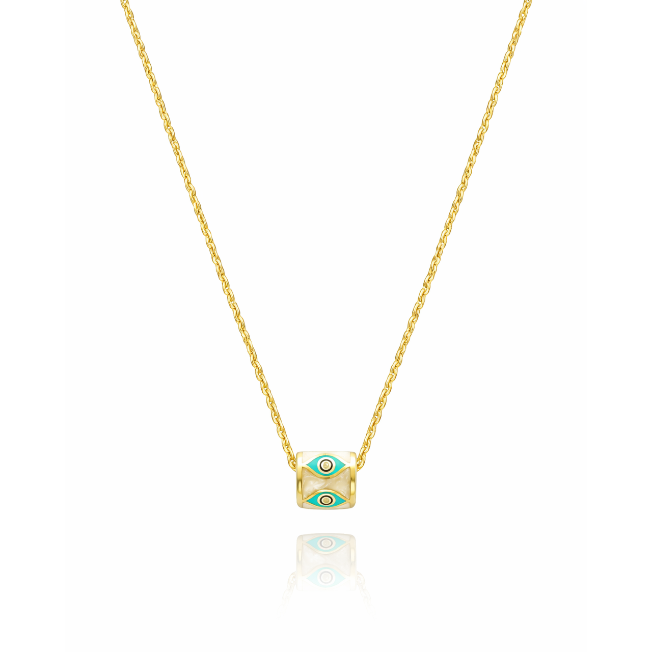 Fortuna Altın Sedef Mineli Kolye