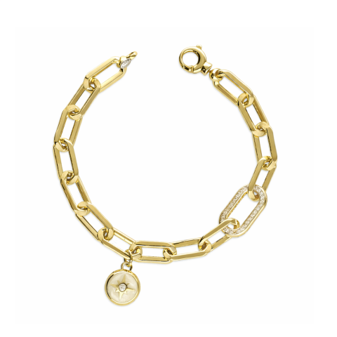 Eterna Pusula Altın Bileklik