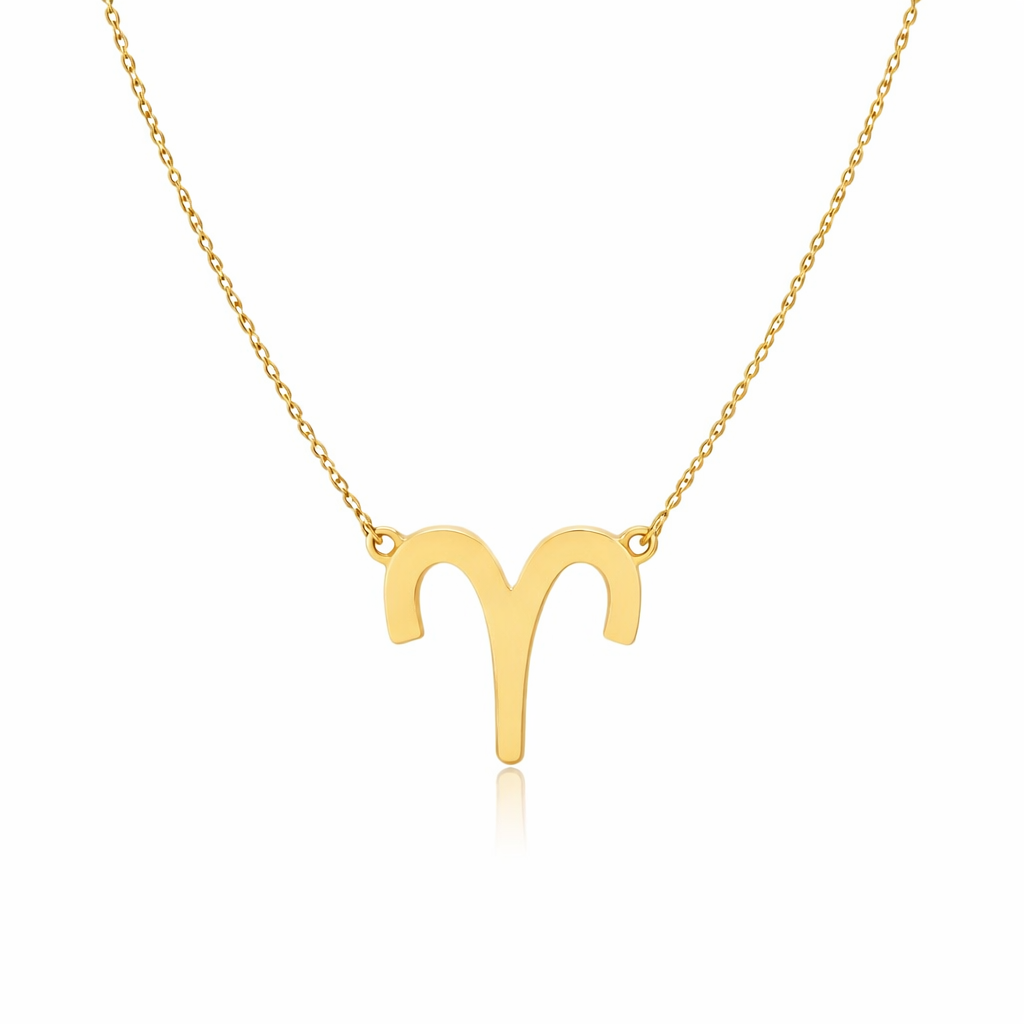 Altın Koç Burç Kolye