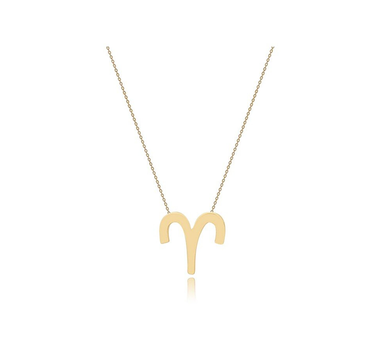 Altın Koç Burç Kolye
