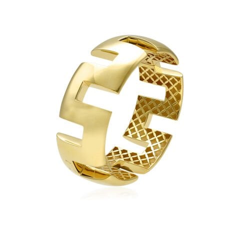 Altın Eterna Kelepçe Bilezik