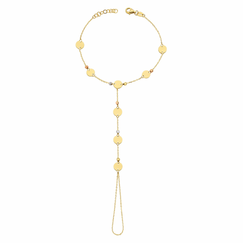 Altın Yuvarlak Şekilli Şahmeran