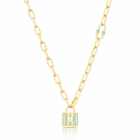 Altın Mineli Dilek Kolyesi