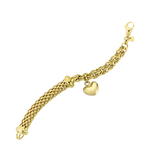 Eterna Sarı Altın Bileklik