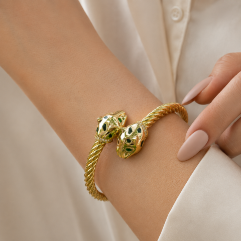 Altın Panter Elegance Kelepçe
