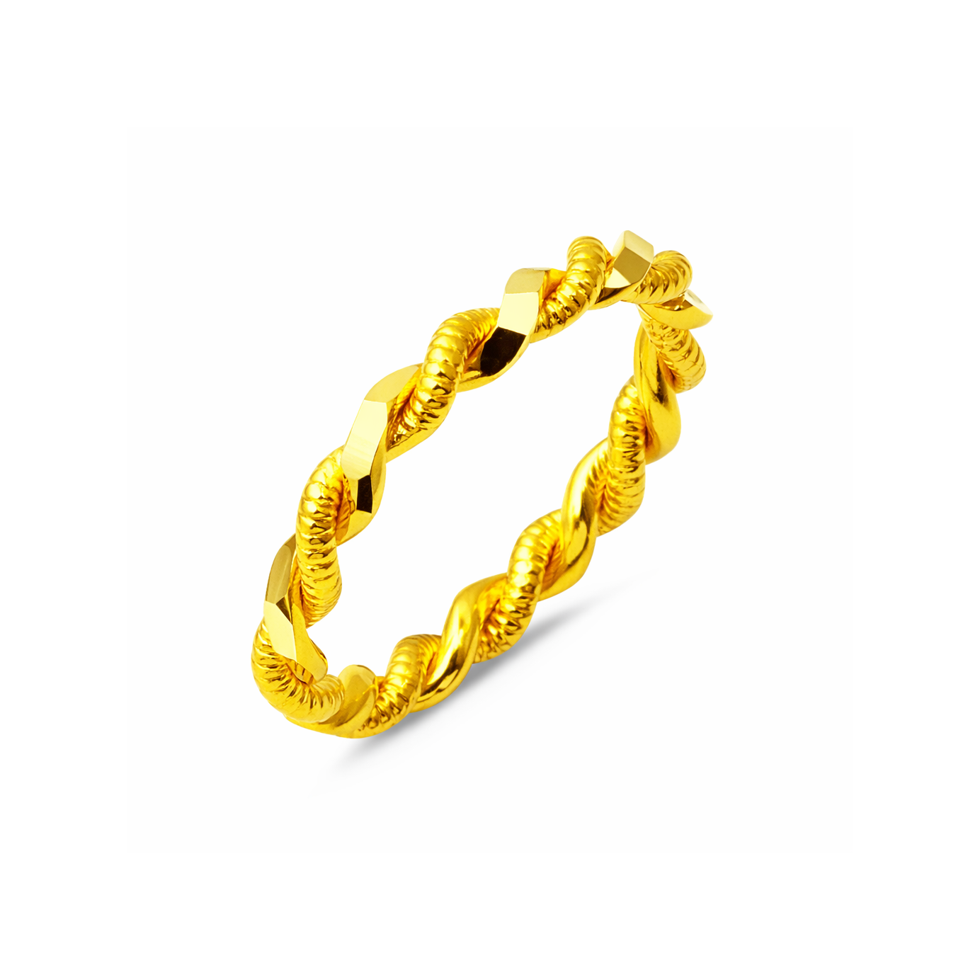 22 Ayar İkili Burma Altın Yüzük