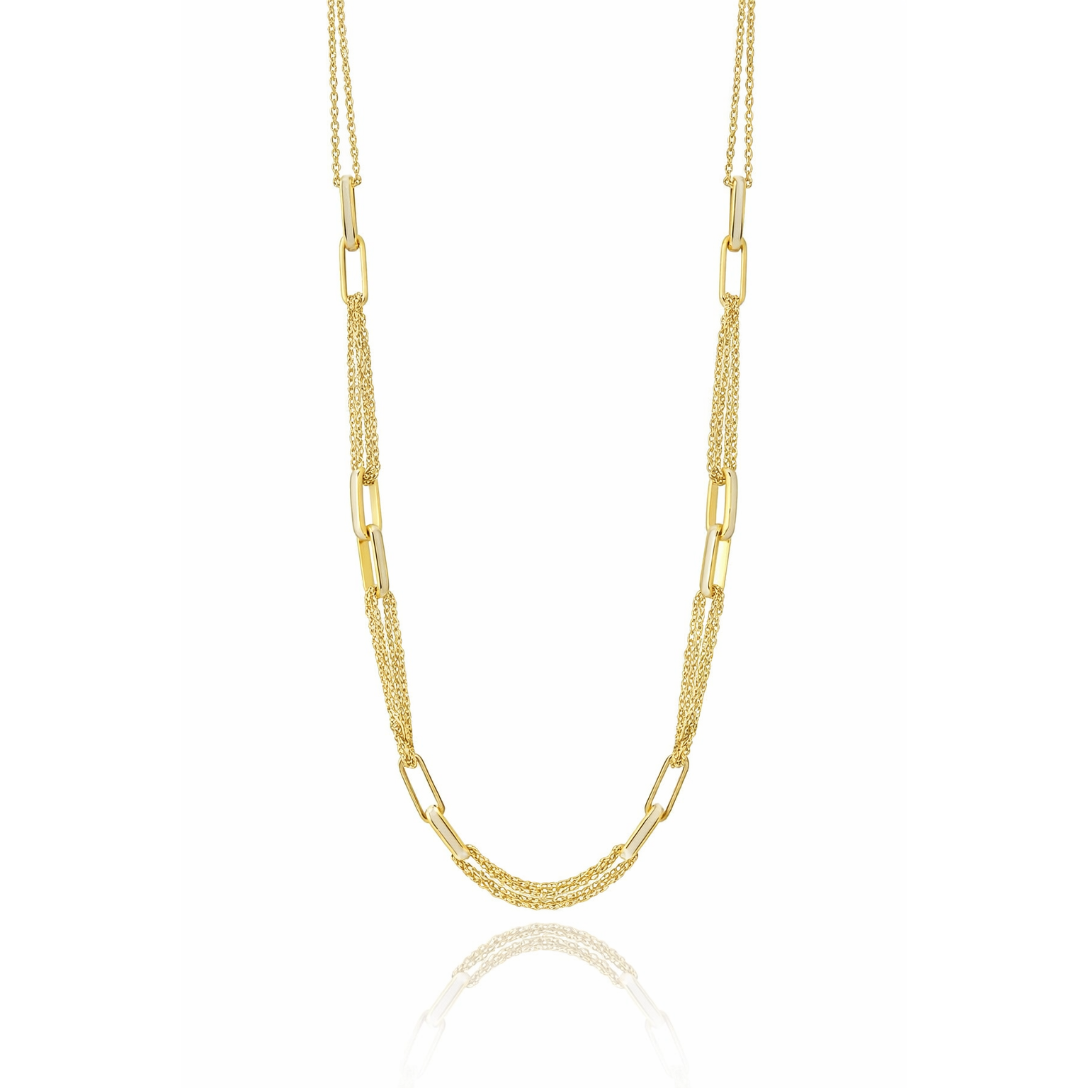 Elysia Sedefli Altın Kolye