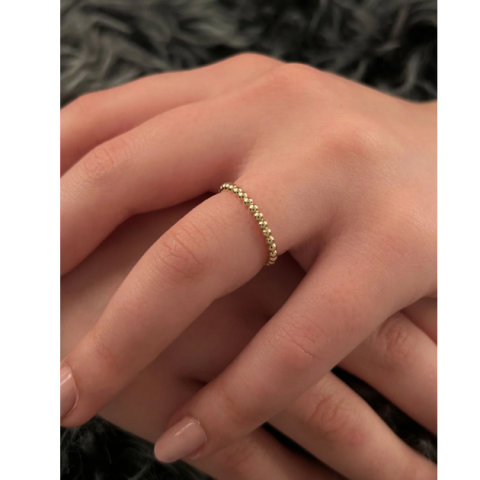 Altın Topçuk Yüzük