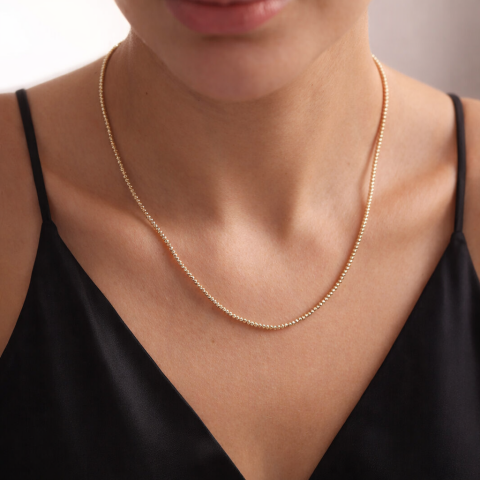 Altın Dorika Zincir Kolye