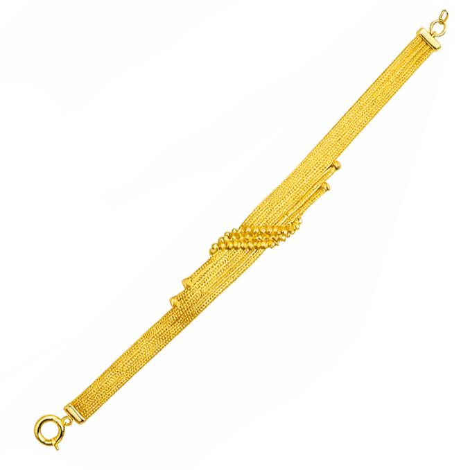 Dorikalı Kalze Altın Bileklik