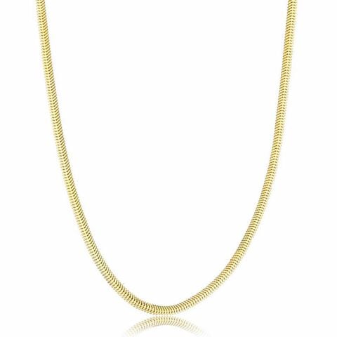 Balık Sırtı Altın Zincir