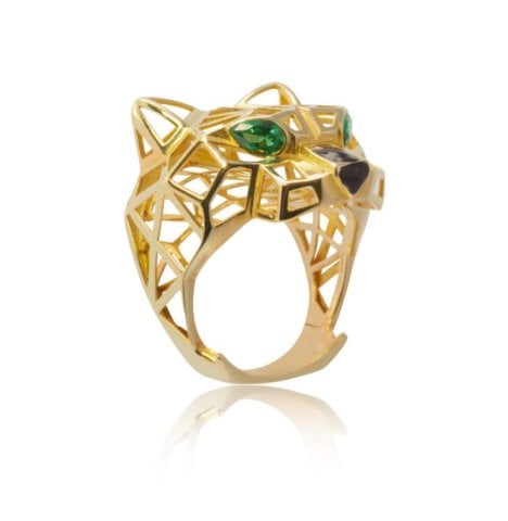 Altın Panter Yüzük