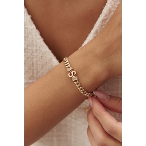 Altın Harf Bileklik