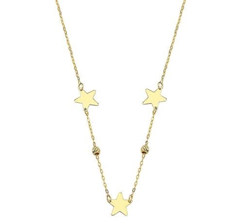 Altın Yıldızlı Kolye