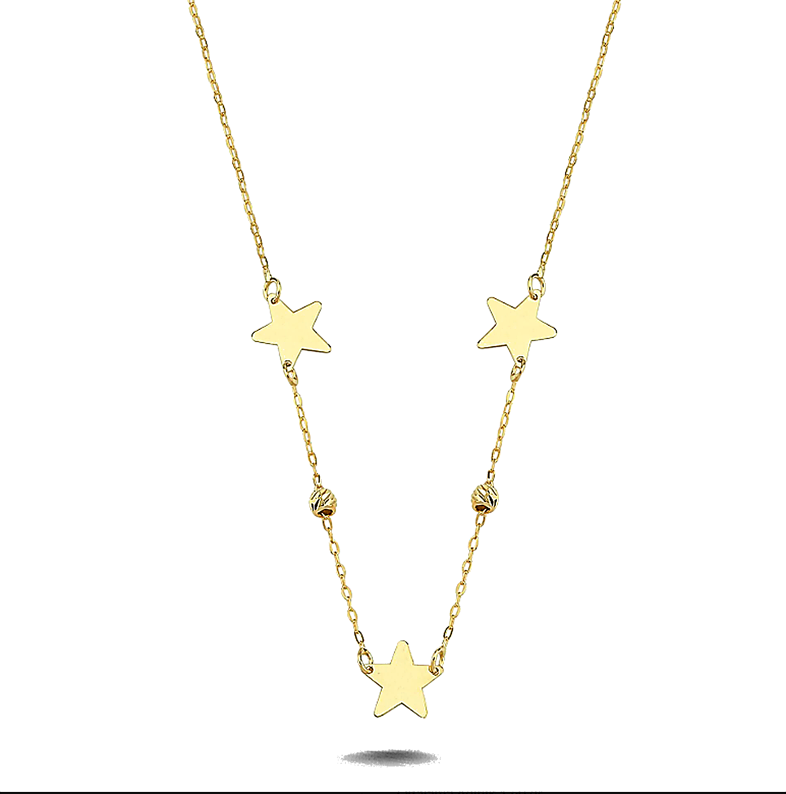 Altın Yıldızlı Kolye