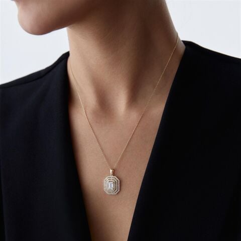 Baget Altın Zincir Kolye