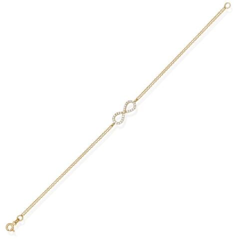 Altın Sonsuzluk Bileklik