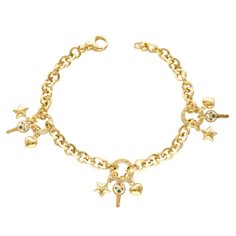 Altın Mineli Eterna Bileklik