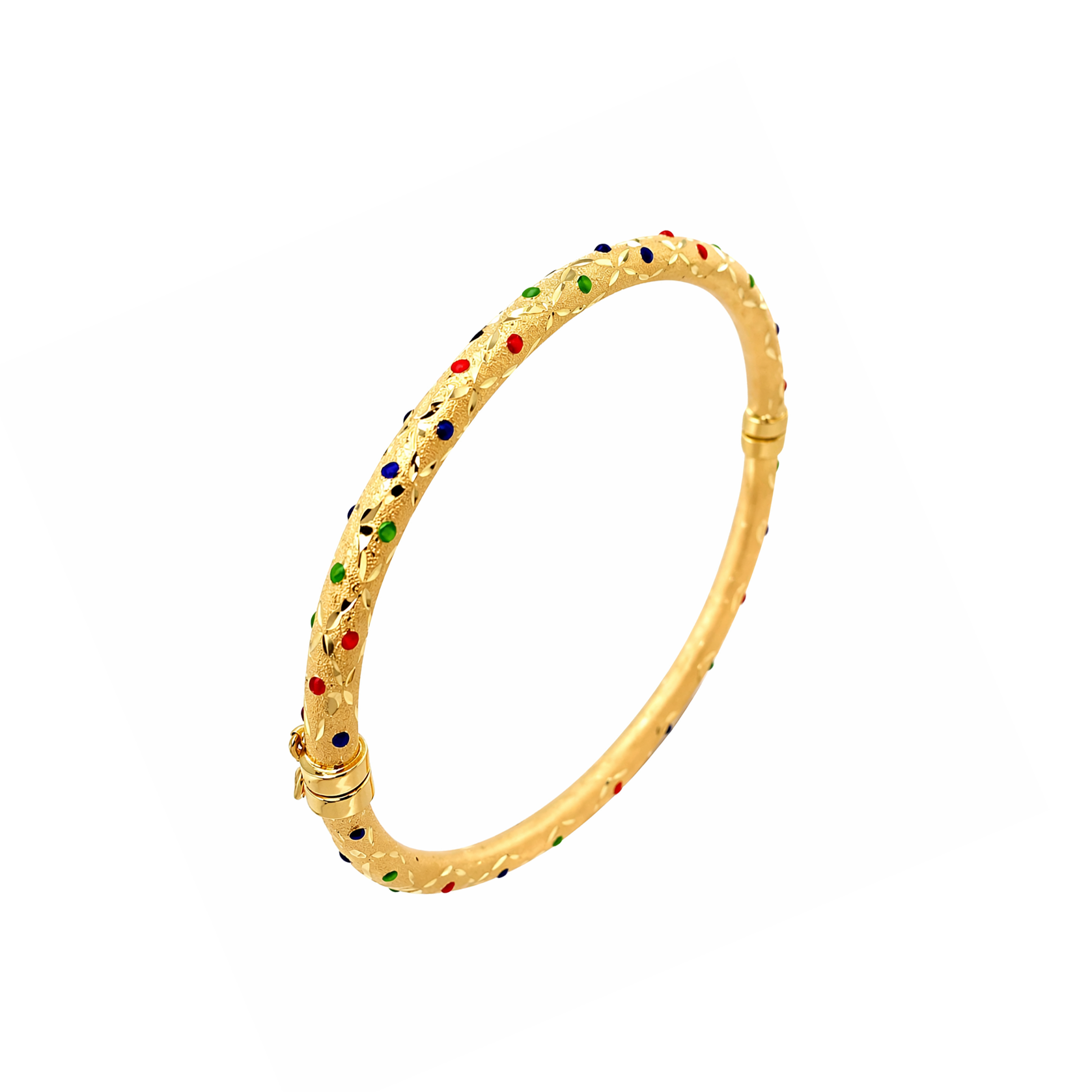 Altın Antik Kelepçe Bilezik