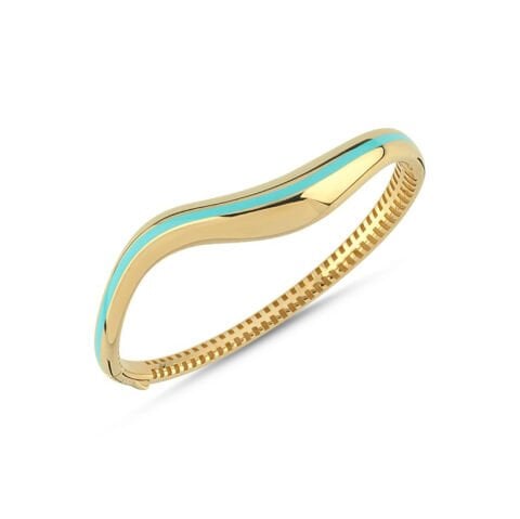 Allure Wavy Altın Bilezik