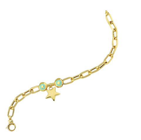 Altın Yıldız Bileklik