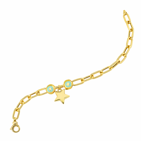 Altın Yıldız Bileklik